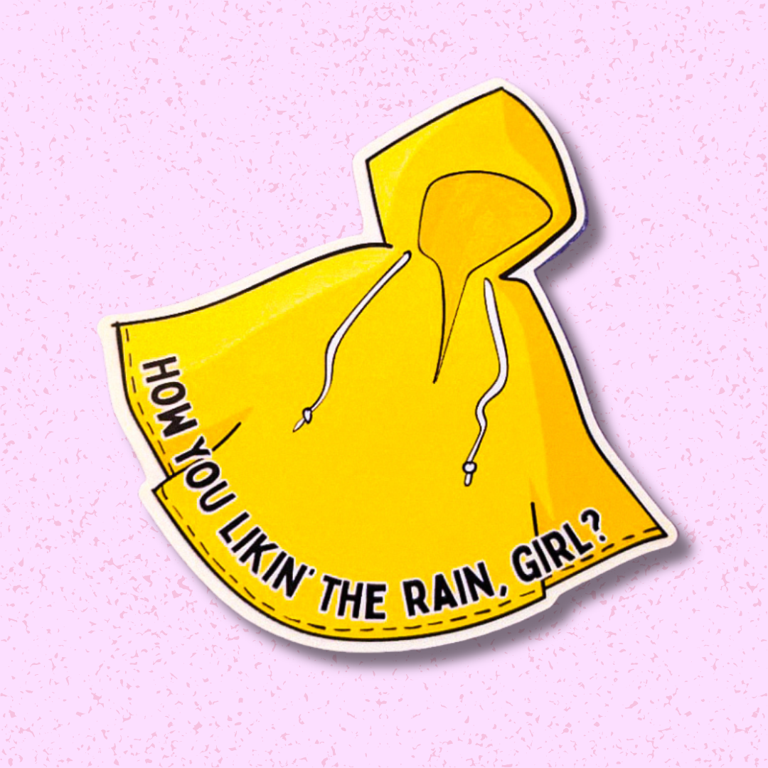 Raincoat Sticker