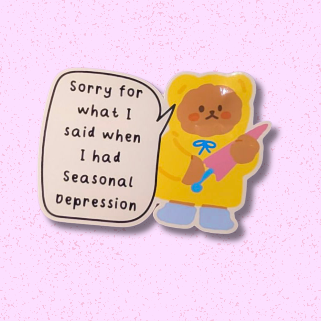 SAD Sticker