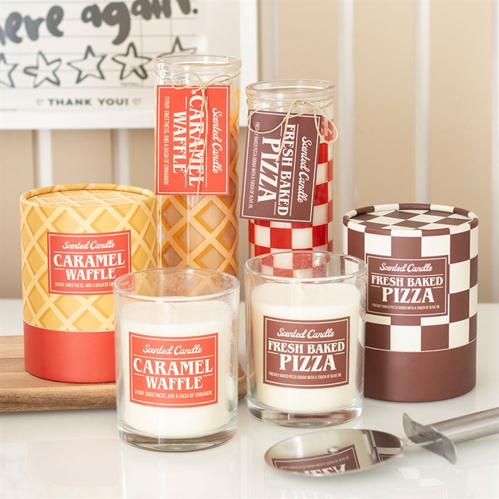 Caramel Waffle Scented Tube Candle
