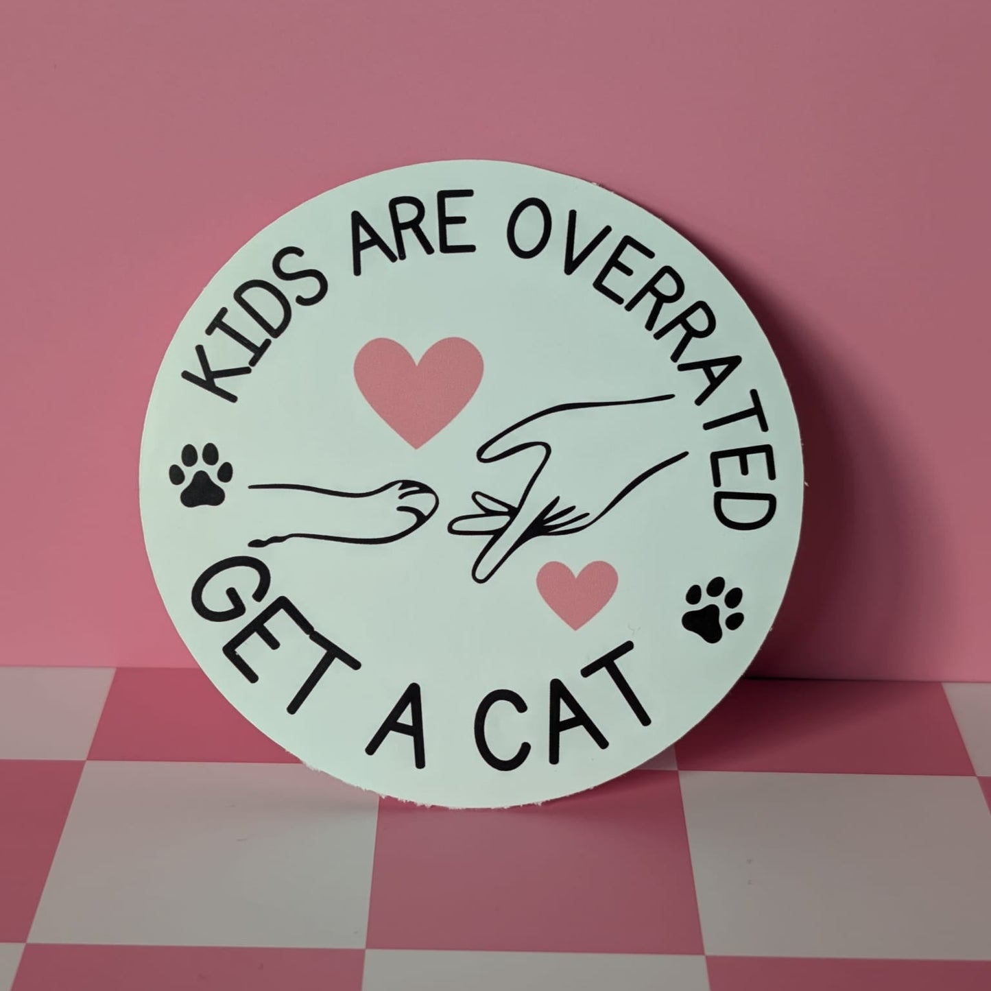 Get a Cat Sticker