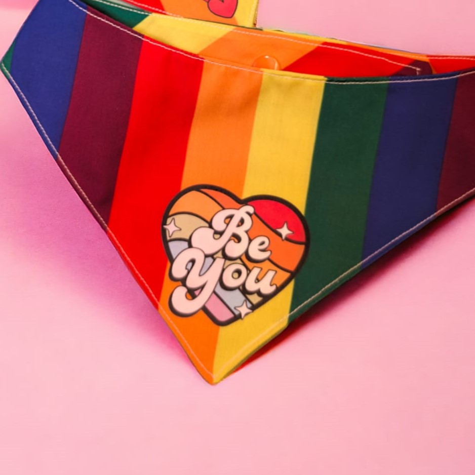 Pride Over Collar Bandana