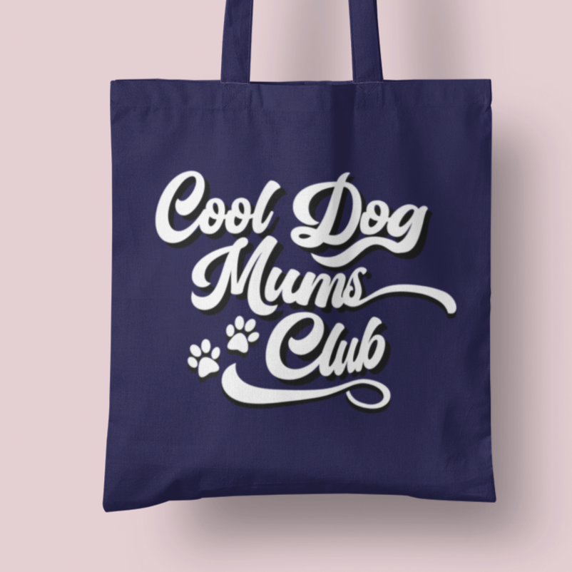 Cool Dog Mums Club Tote Bag