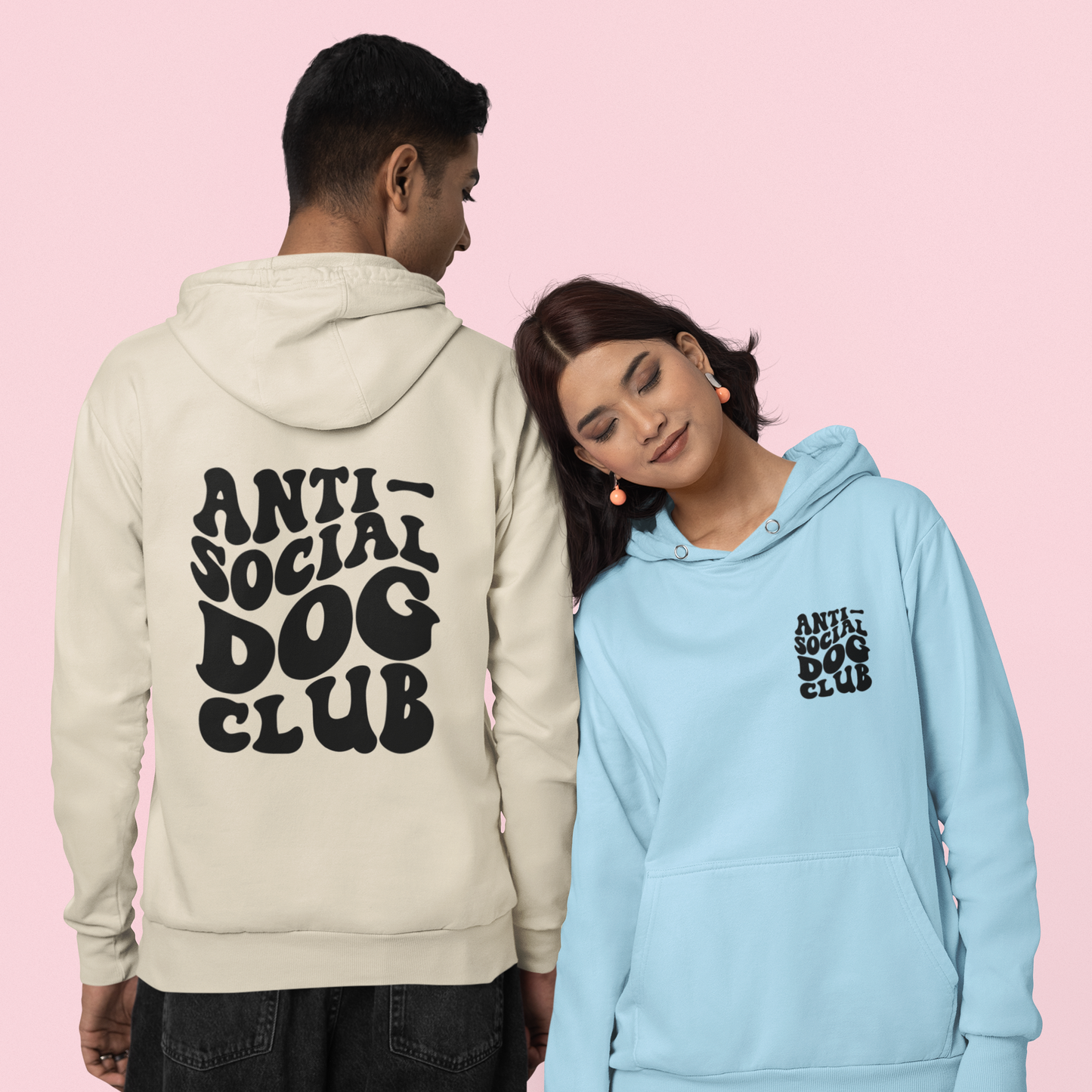 Anti Social Dog Club (Both Side Print)