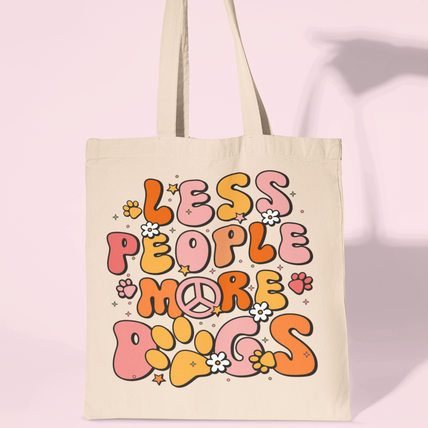 Less People Tote Bags