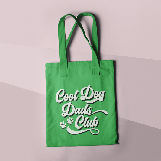 Cool Dog Dads Club Tote Bag